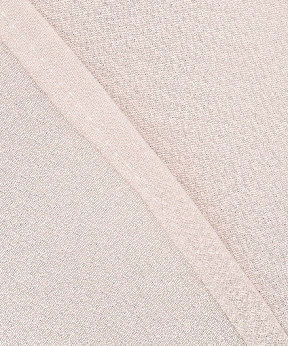 ICB 【人気のため新柄追加・洗える】Back Satin Amunzen キーネック長袖ブラウス 