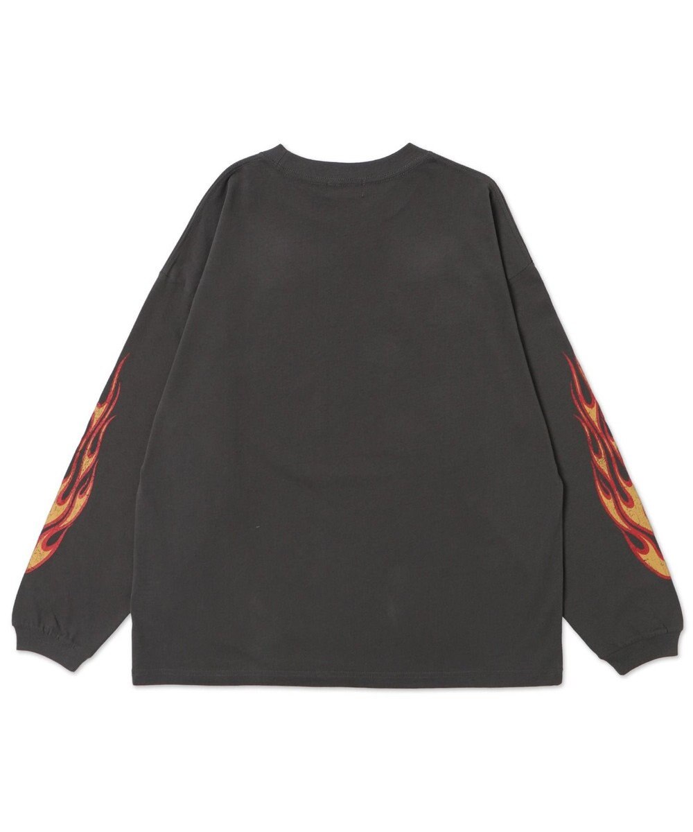 WEGO 【ユニセックス着用ITEM/MLサイズ展開】ヴィンテージライクグラフィックT（LS） 