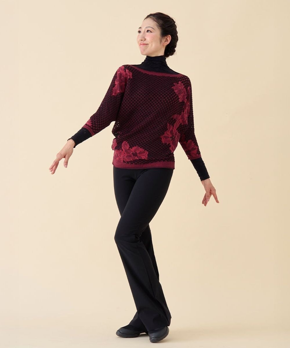 Chacott 【ノーソーイングニット】リバーシブルルーズフィットトップ 