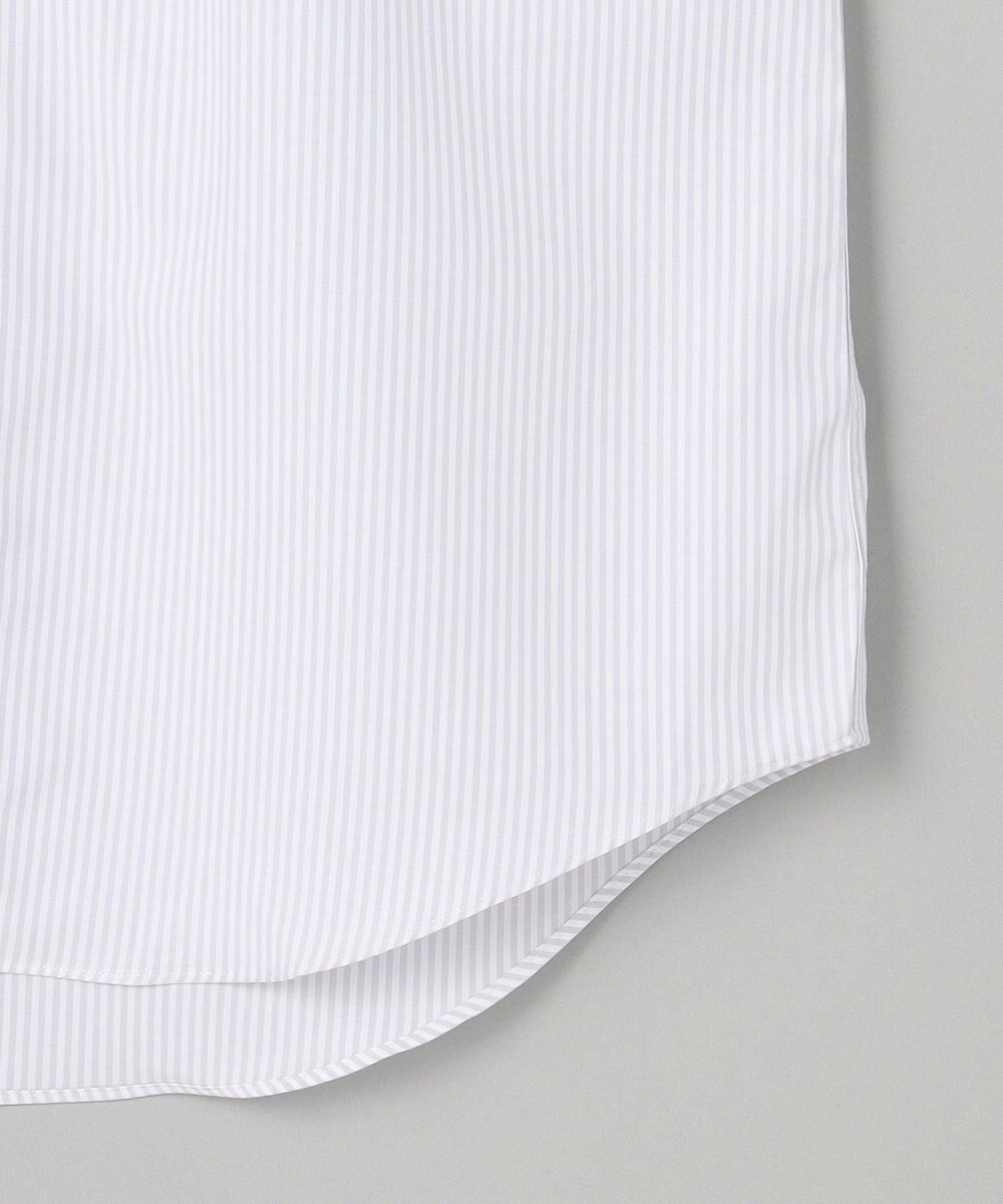 GOTAIRIKU 【形態安定】PREMIUMPLEATS_セミワイドカラー 通年ドレスシャツ（カラー ストライプ） 