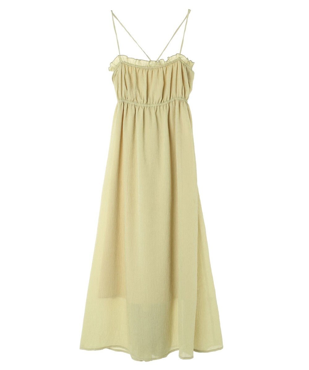 Green Parks ａ．バックオープンキャミワンピース 