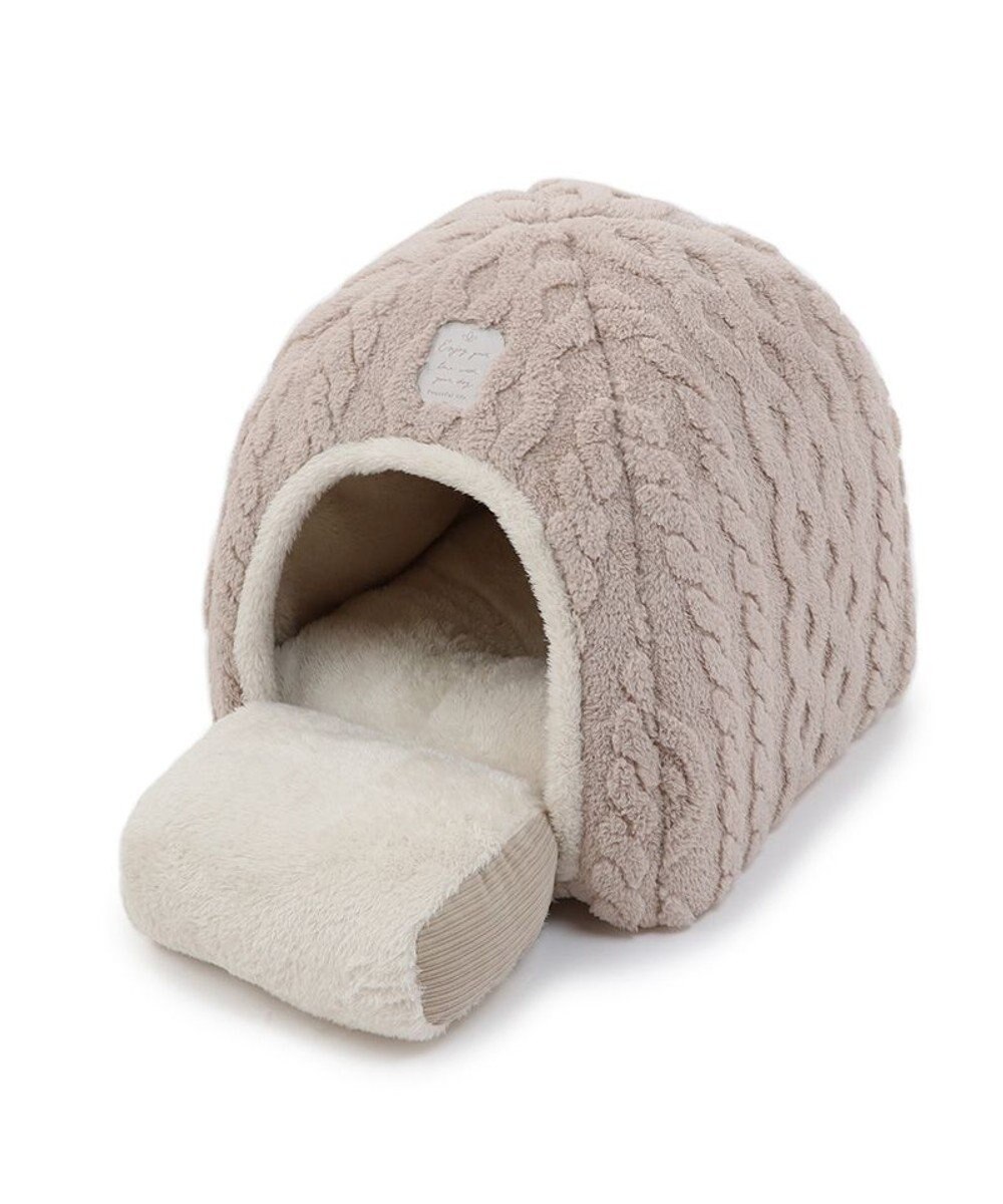 PET PARADISE ペットパラダイス 遠赤外線 ボアハウス 《アラン柄》  38×40cm 