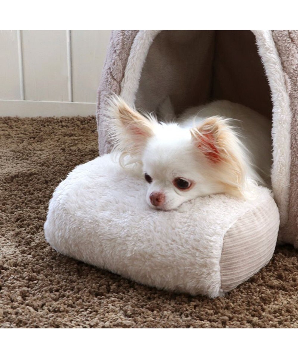 PET PARADISE ペットパラダイス 遠赤外線 ボアハウス 《アラン柄》  38×40cm 