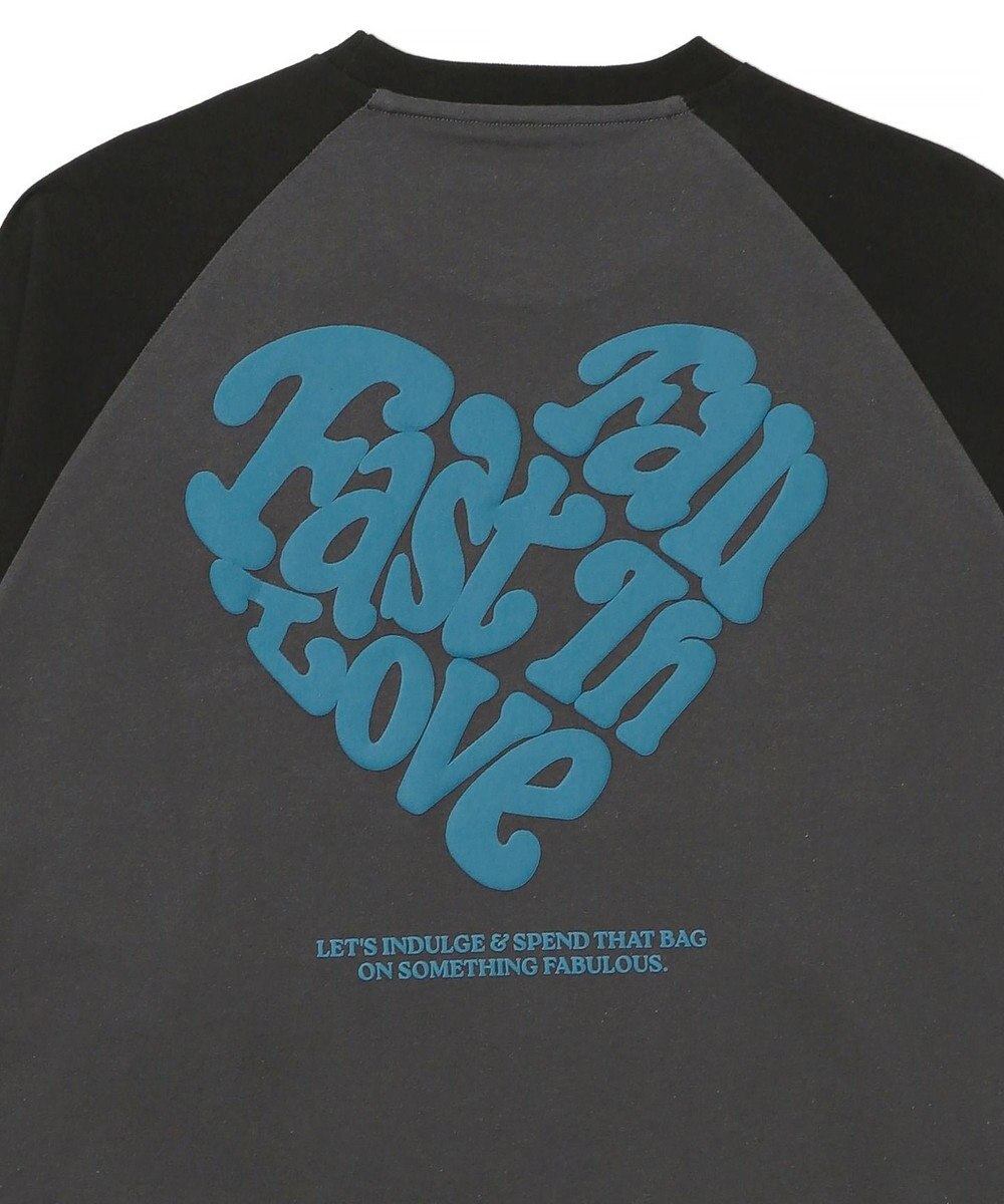 WEGO ラグランハートグラフィックT（LS） 