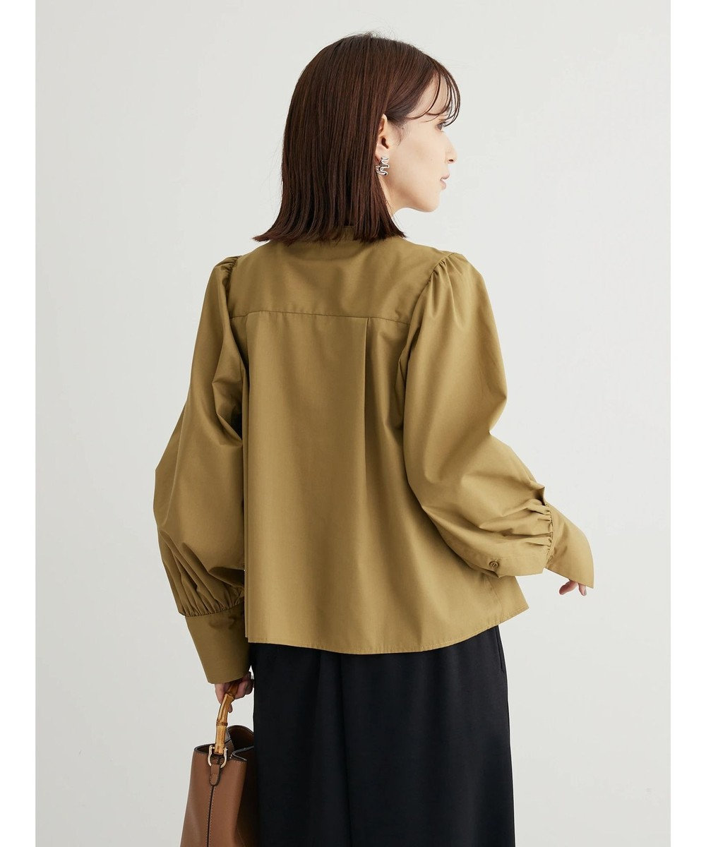 Green Parks タックブラウス 
