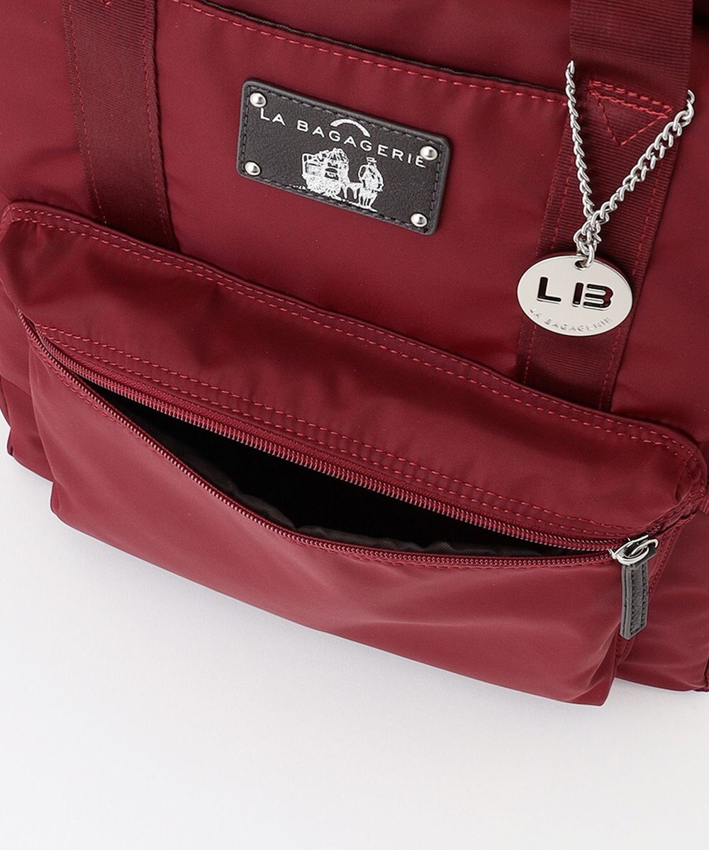 LA BAGAGERIE 10ポケット持ち手付きリュック Lサイズ 