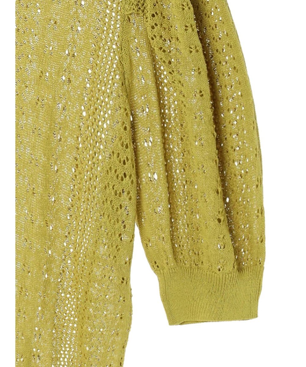 Green Parks ａ．透かし柄ニットプルオーバー 