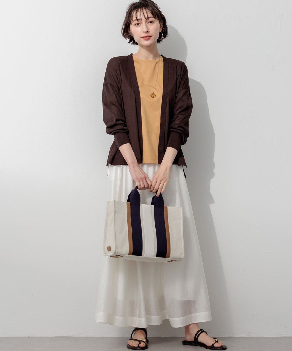 23区 【新色追加/見上愛さん着用】サムリング フラット サンダル 