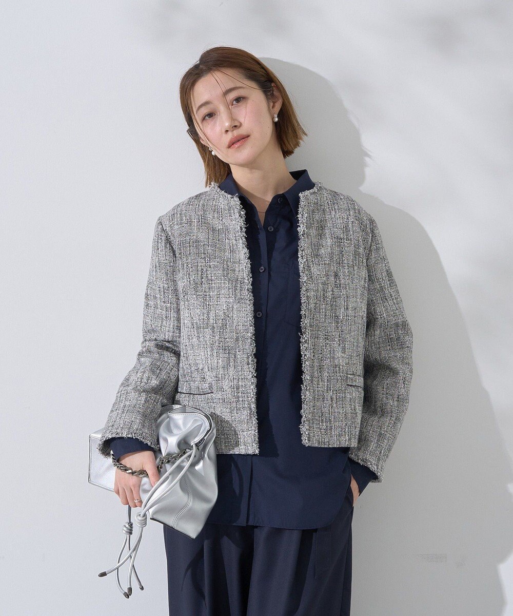 YECCA VECCA ツイードジャケット(1) 