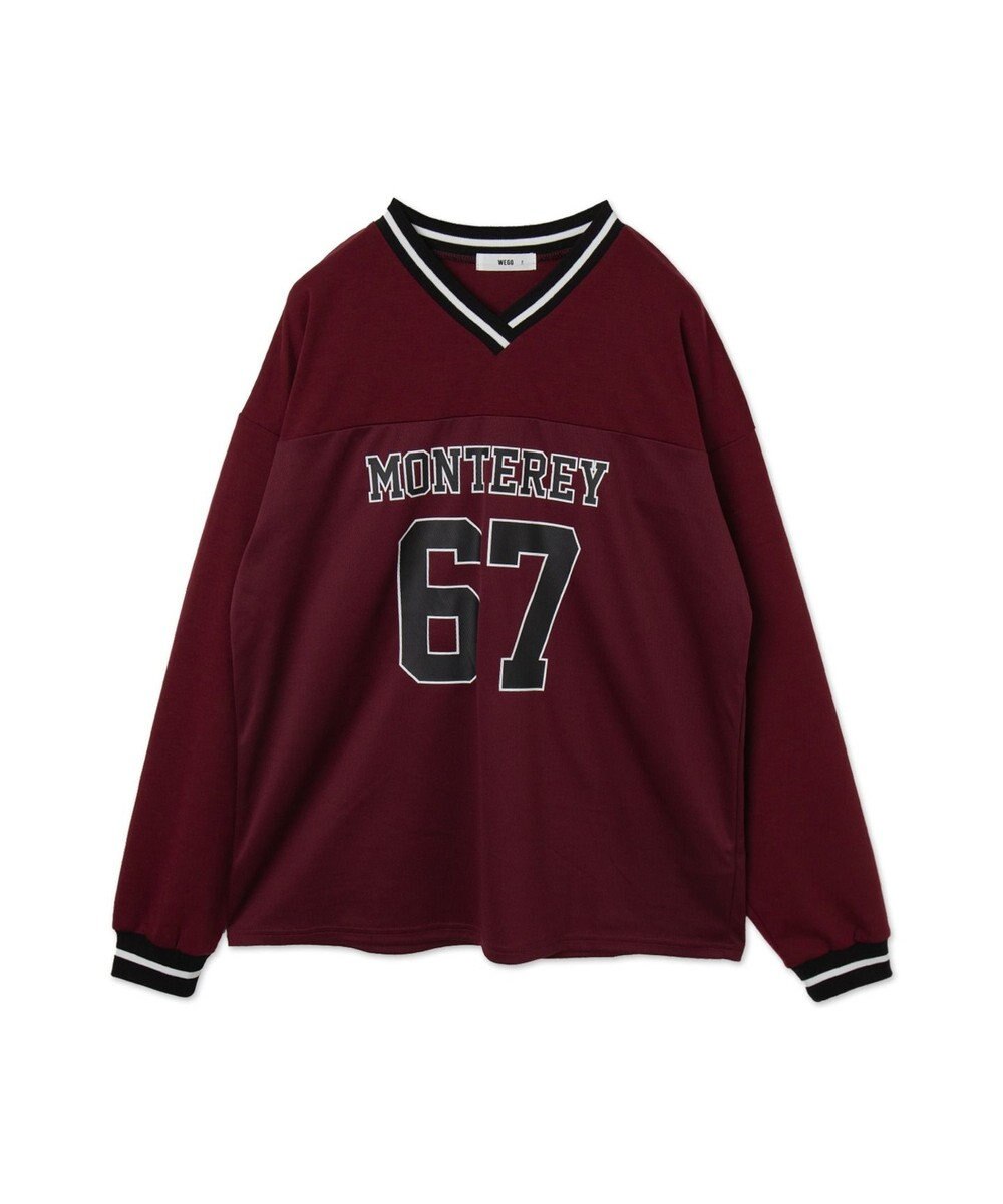 WEGO ナンバリングキリカエプルオーバー 