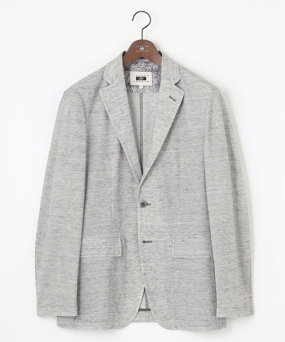 JOSEPH ABBOUD 【清涼感/軽量】リネンTOPピケ ジャケット 