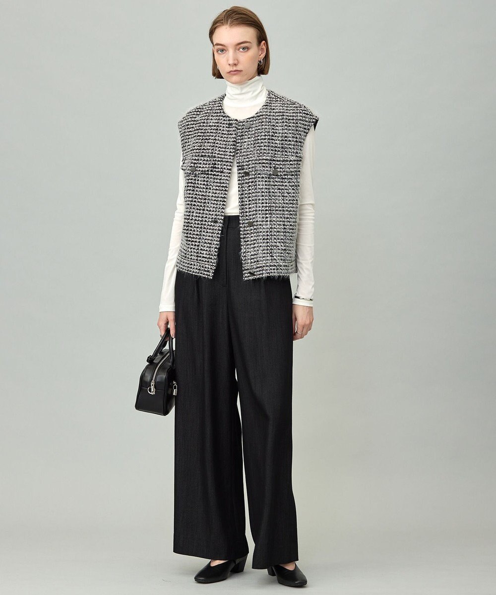 ICB フェザーツイード ベスト 