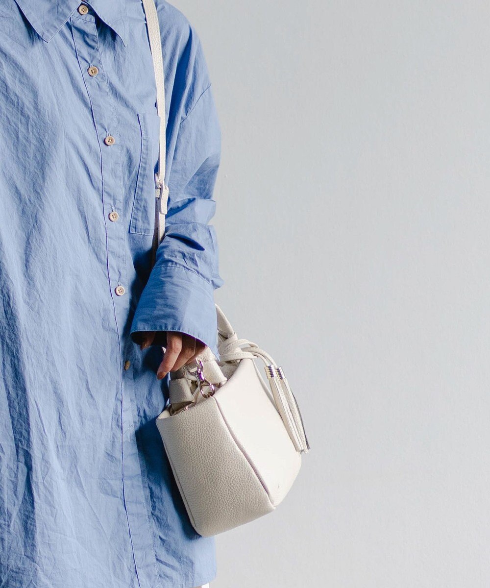 Atelier nuu 日本製 タッセルレザー loop ミニボストン 