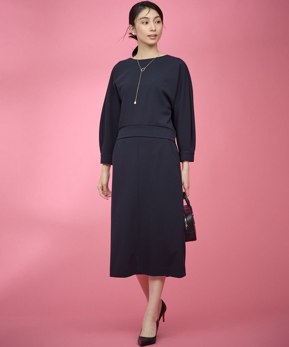 組曲 L 【KUMIKYOKU NAVY】コンフォータブルアムンゼン タイトスカート 