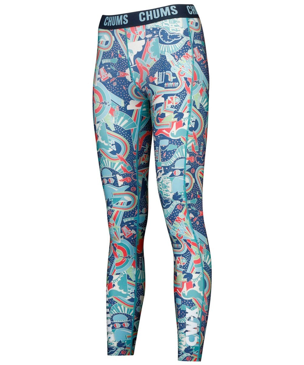 CW-X 【WOMEN】 レディススポーツタイツ CHUMS (チャムス)コラボ 脚スッキリ。動き軽やか。 吸汗速乾 LNY300 /ワコール 