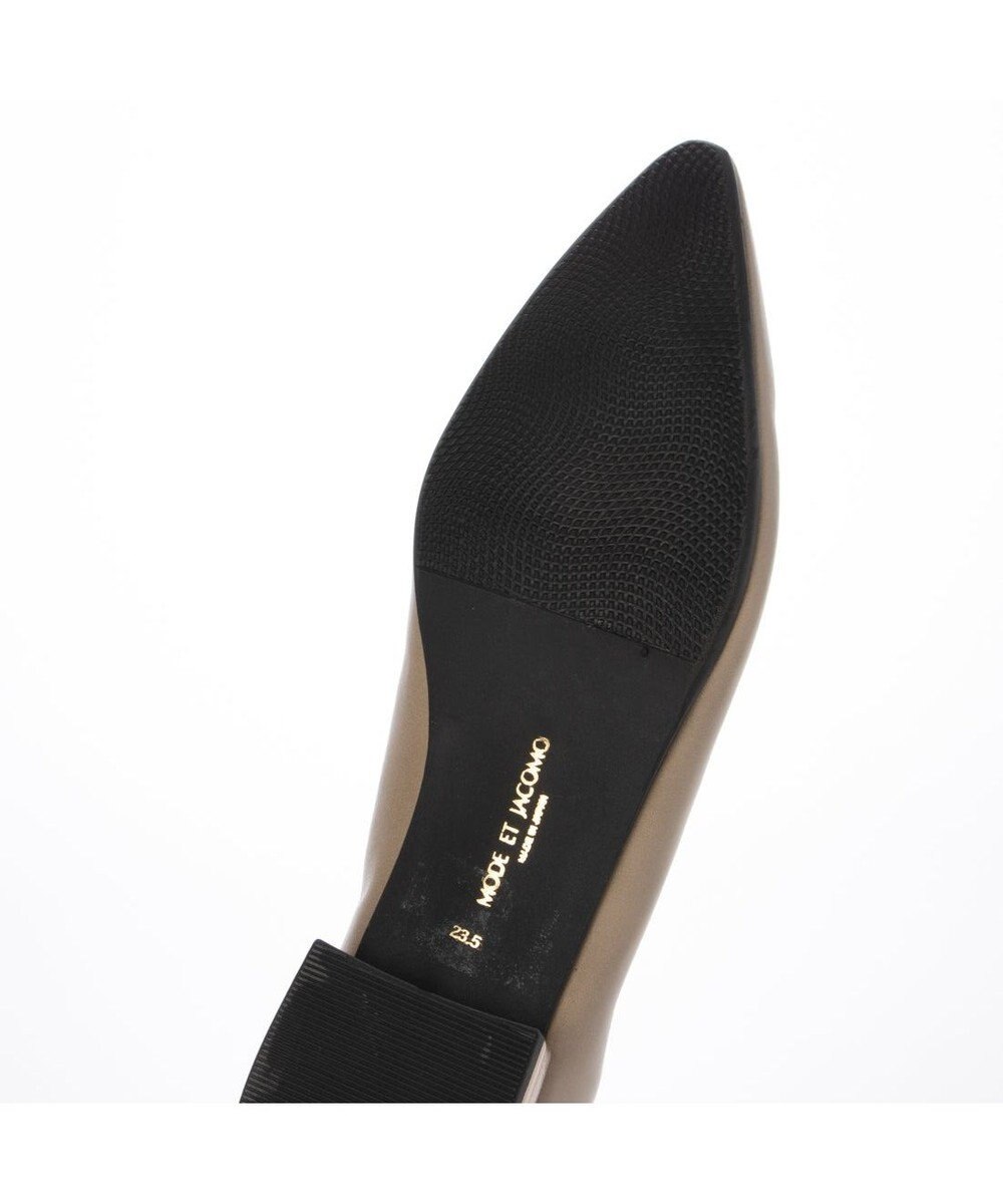 MODE ET JACOMO <MODE ET JACOMO>Uカットフラットプレーンパンプス 