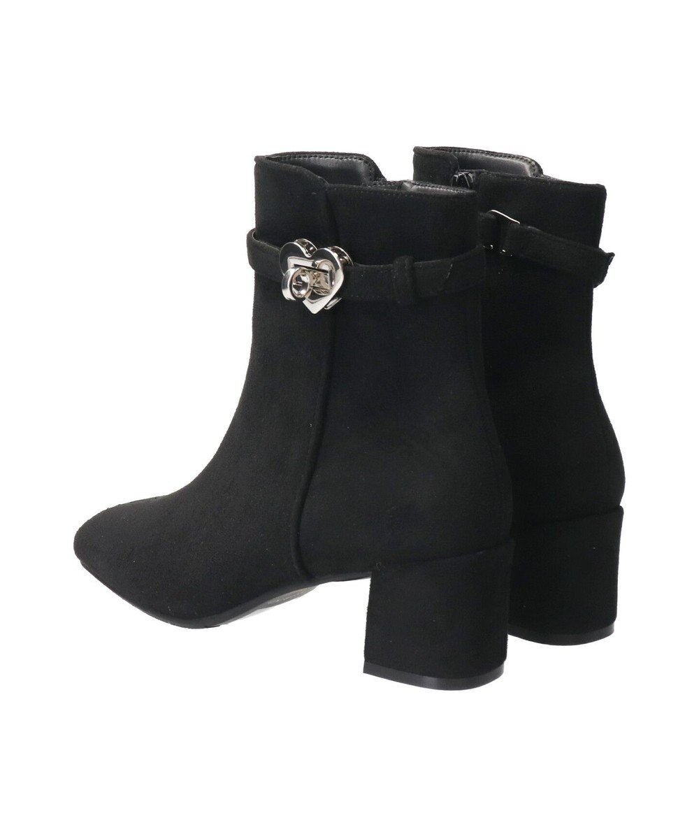 Bridget Birkin 【Bridget Birkin】ハート金具ベルトショートブーツ 