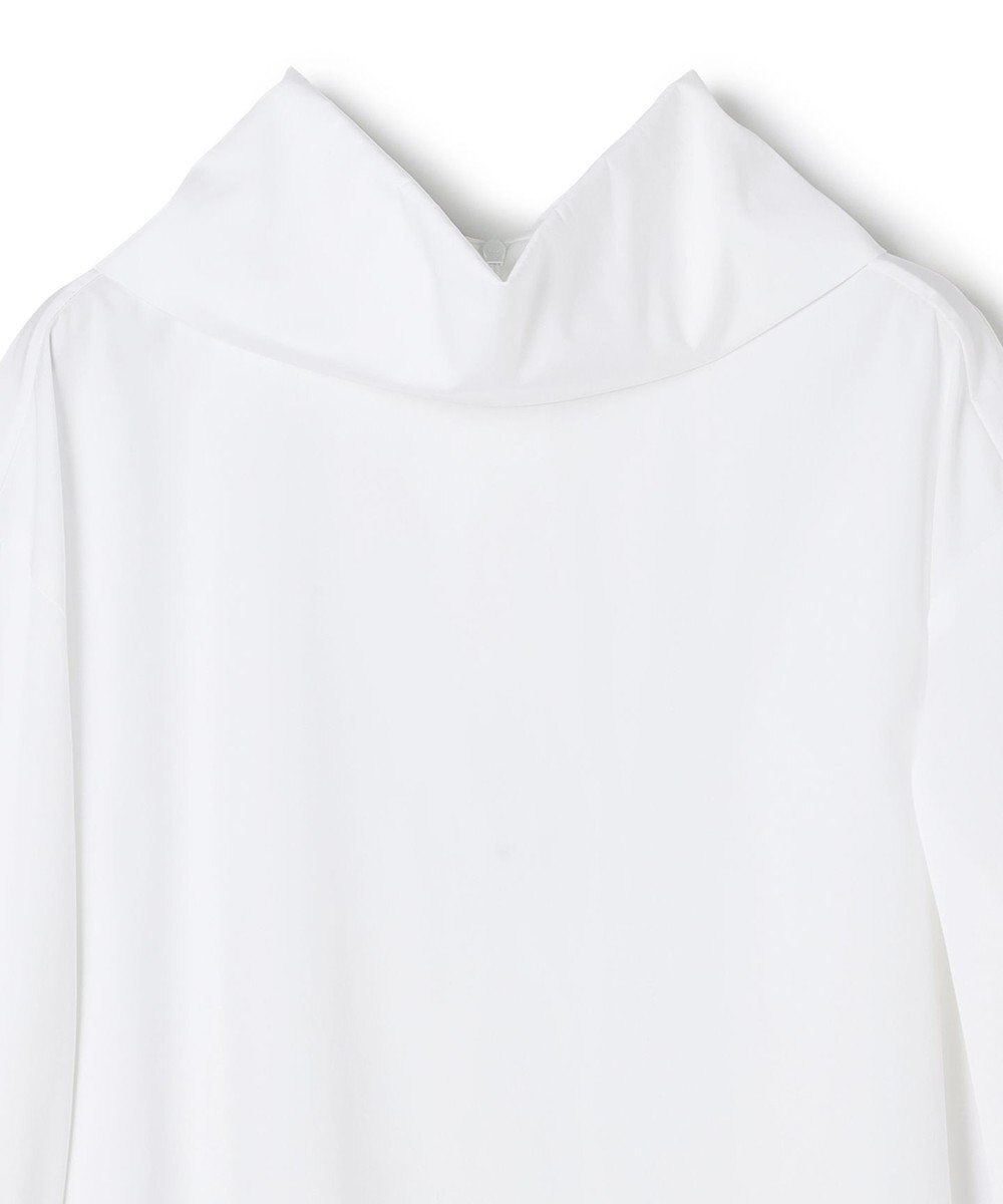 BEIGE， 【洗える】PERRY / コットンロールカラープルオーバーブラウス 