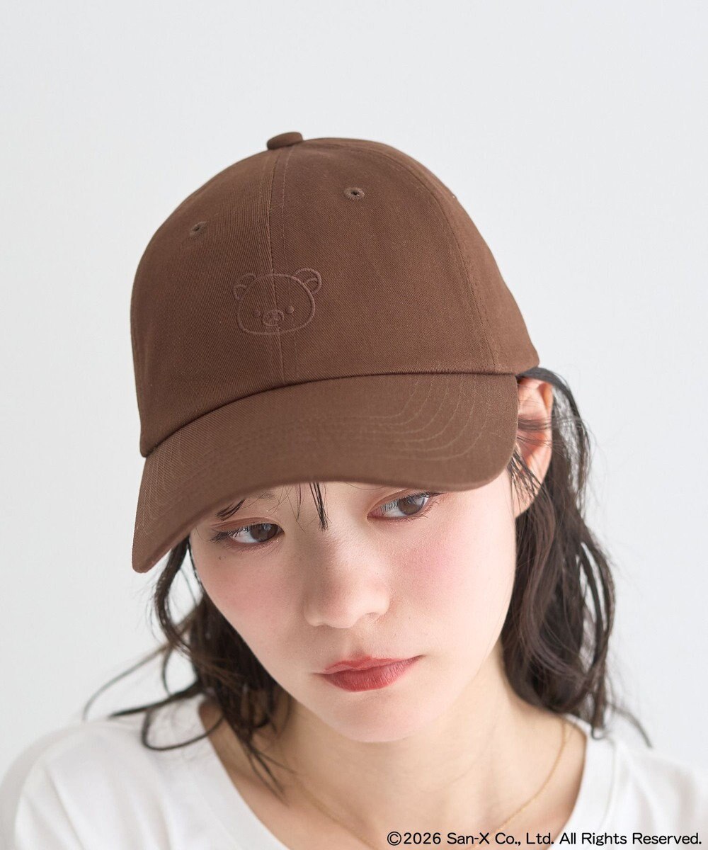 earth music&ecology 【予約】リラックマ×earth ワンポイント刺?キャップ 