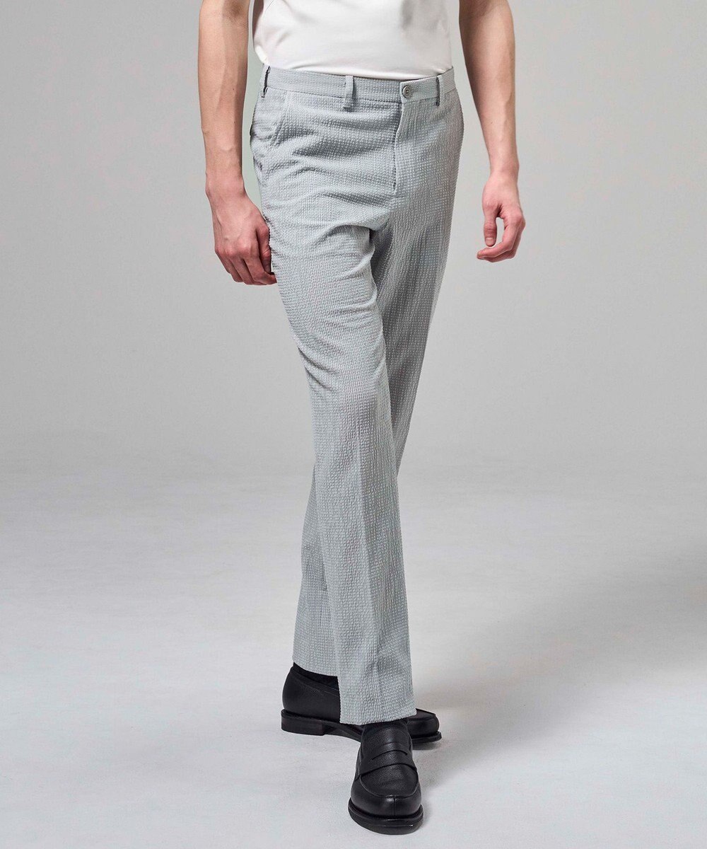 JOSEPH HOMME 新色追加【セットアップ対応】トリコサッカーストレッチ テーパードパンツ / CITY 