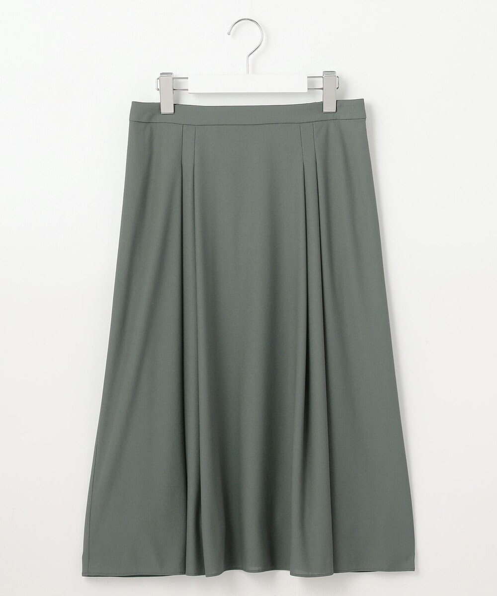 J.PRESS LADIES S 【洗える】シアージャージー フレアー スカート 