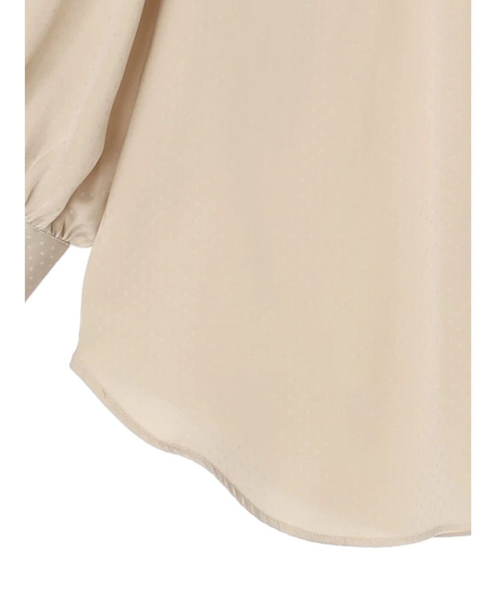 Green Parks とろみ衿フリルブラウス 