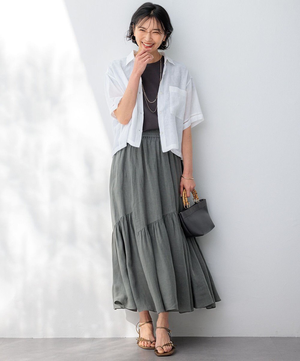 23区 バンブーハンドル ミニ ショルダーバッグ 