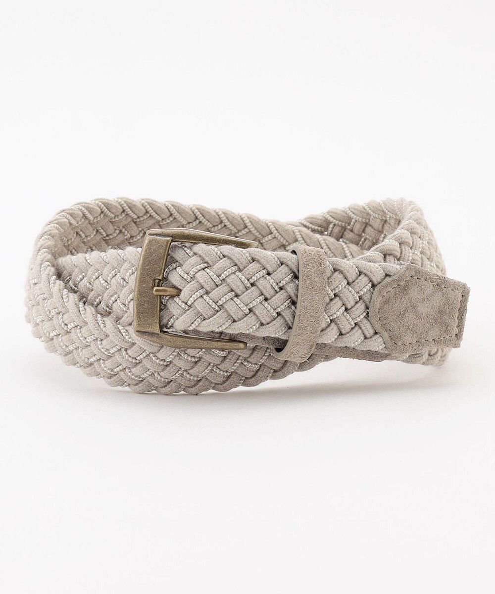 JOSEPH ABBOUD 【イタリア素材・ストレッチ・日本製】ウールビスコースストレッチ ベルト 