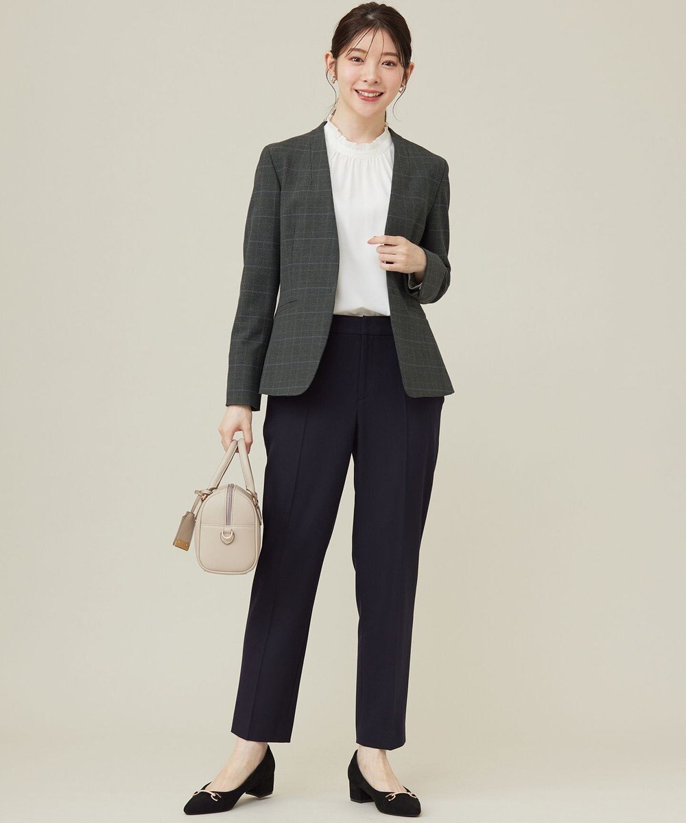 ANY SIS 【保温効果/ストレッチ】シリーズ累計13万枚突破！ビューティサーモ ノーカラージャケット 