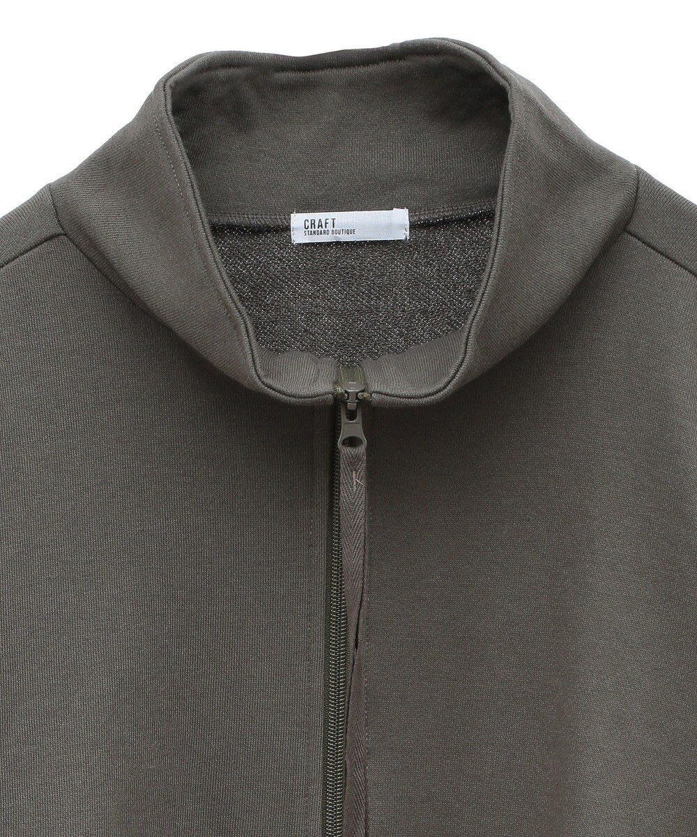 CRAFT STANDARD BOUTIQUE 【WEB限定】裏毛ダブルジップショートスウェット/24AW 