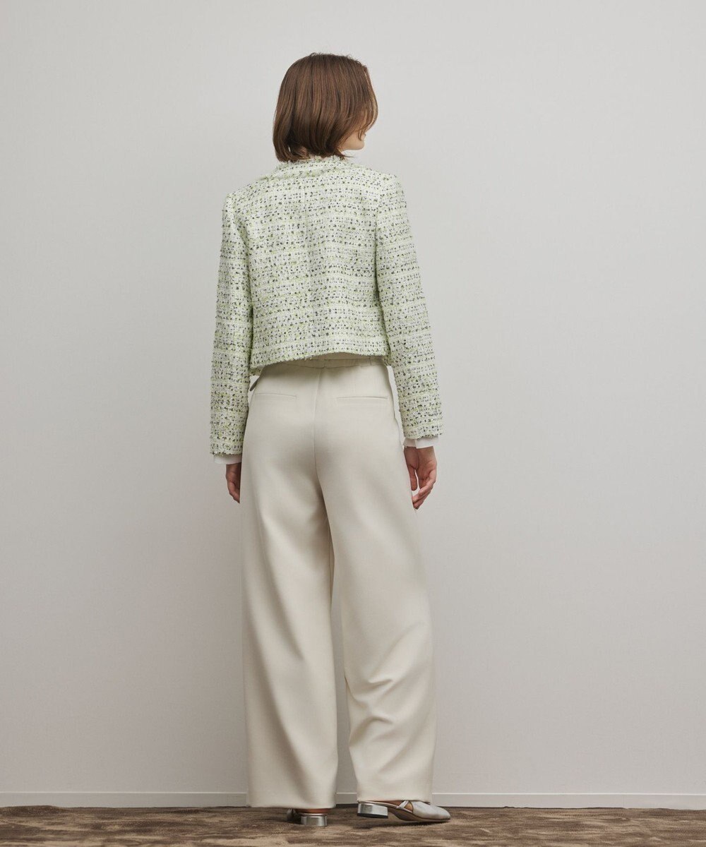 GRACE CONTINENTAL ミックスツイードジャケット 