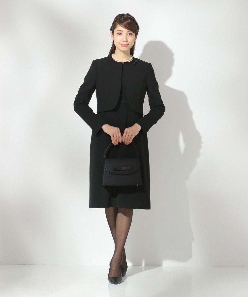組曲 NOIR モランナ経二重 ジャケット+ワンピース 