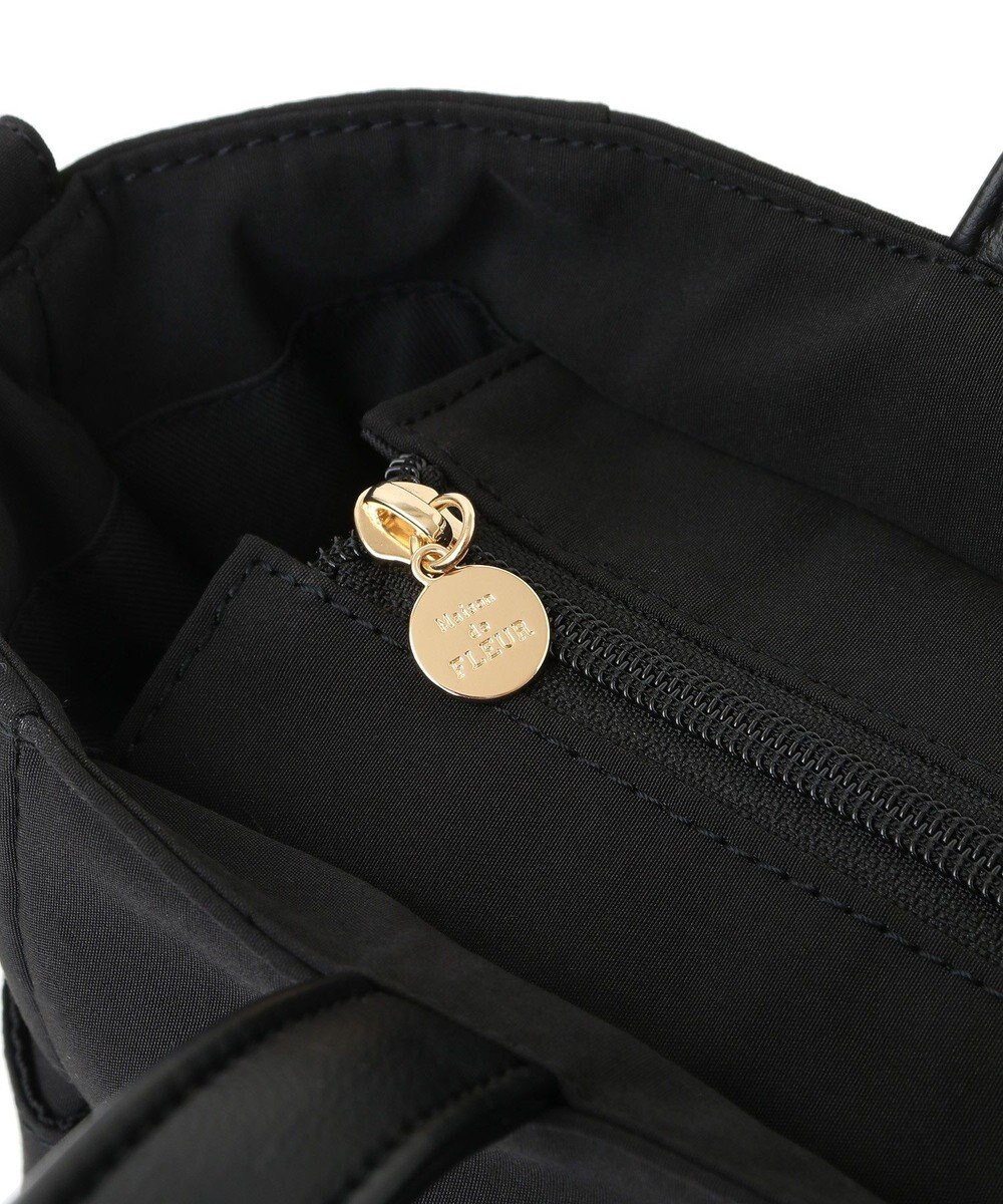 Maison de FLEUR EC限定撥水加工マルチポケット2Wayトートバッグ 