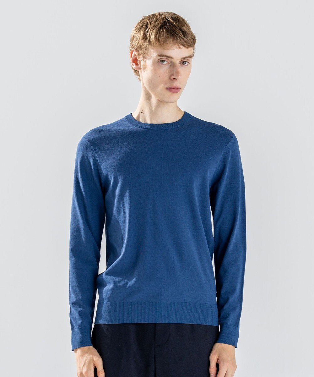 JOSEPH HOMME 【ストレッチ】リュクスレーヨン　クルーネック長袖ニット 