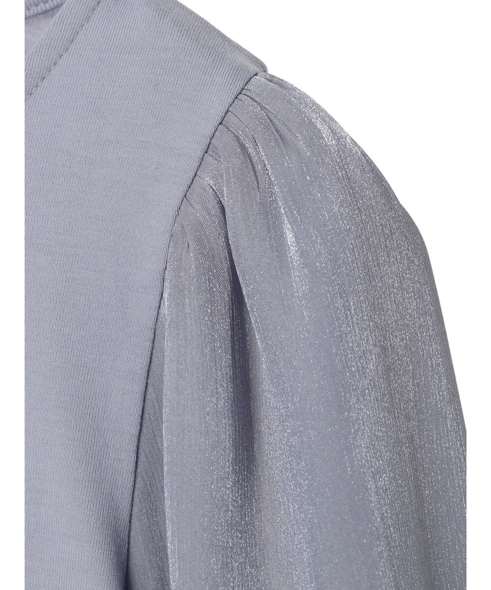 earth music&ecology ラメスリーブプルオーバー 