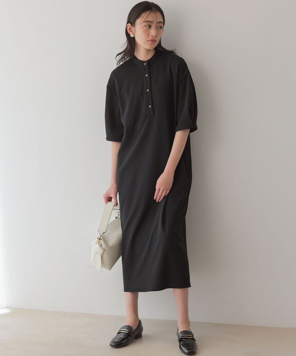 組曲 【WEB限定】ジョーゼットジャージーIライン ワンピース 