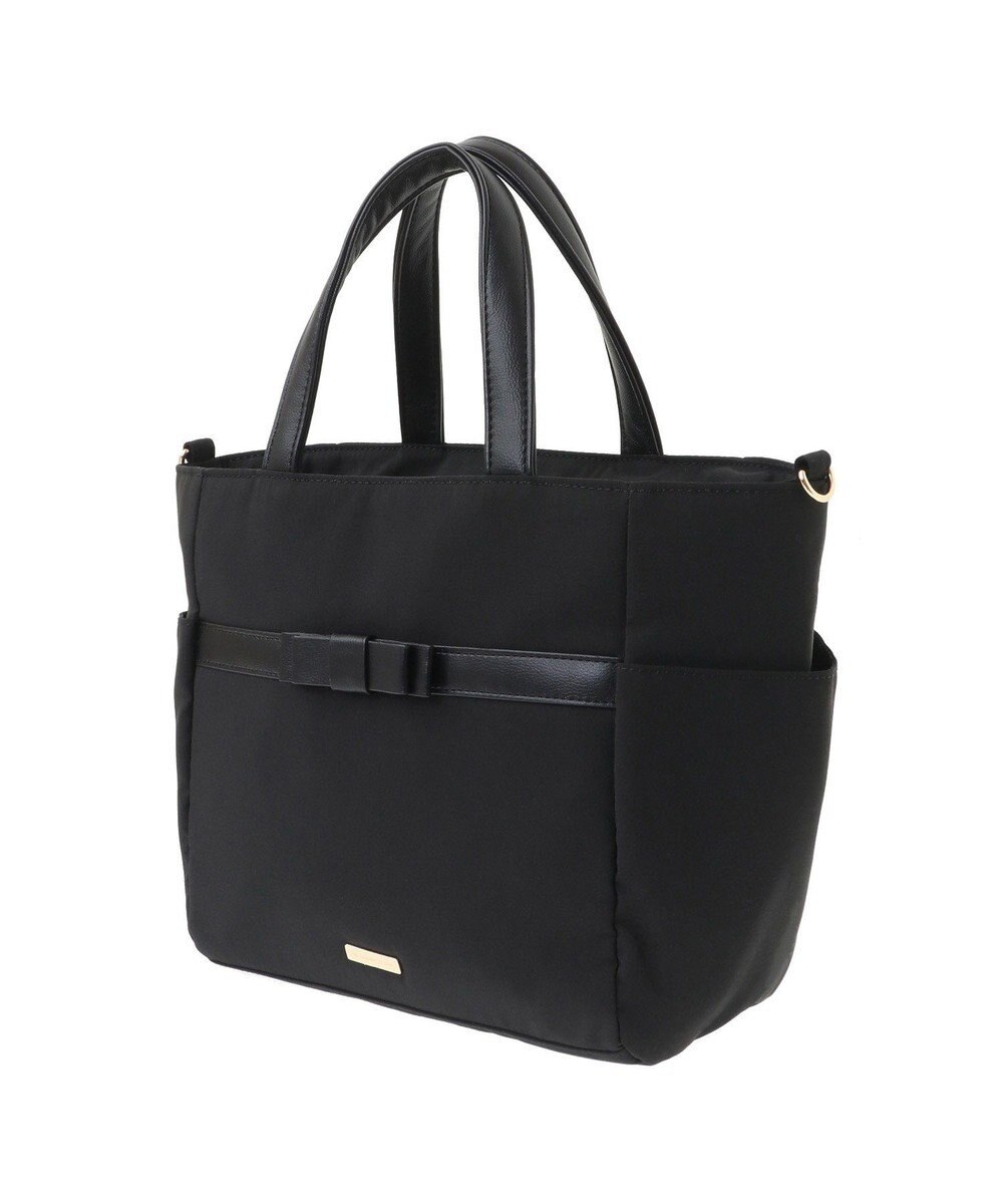 Maison de FLEUR EC限定撥水加工マルチポケット2Wayトートバッグ 