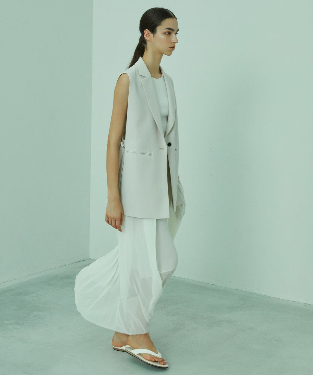 BEIGE， PARM / プリーツスカート 