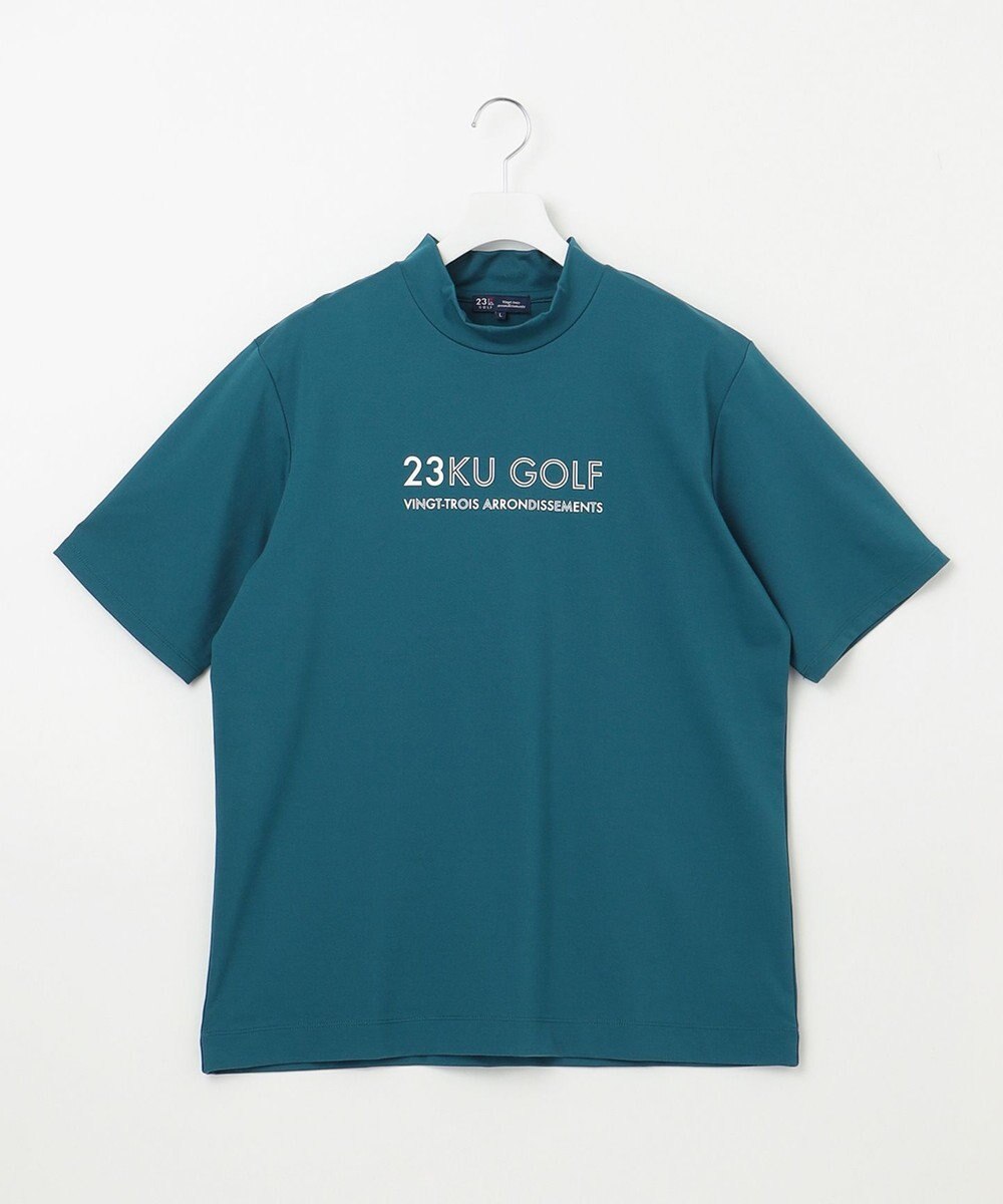 MEN】【UVケア】ロゴ モックネックシャツ / 23区GOLF | ファッション