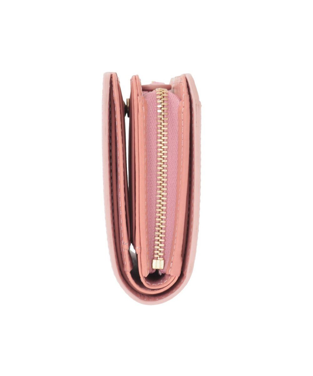 genten 【新色】フラッターカットワーク 二つ折り財布 