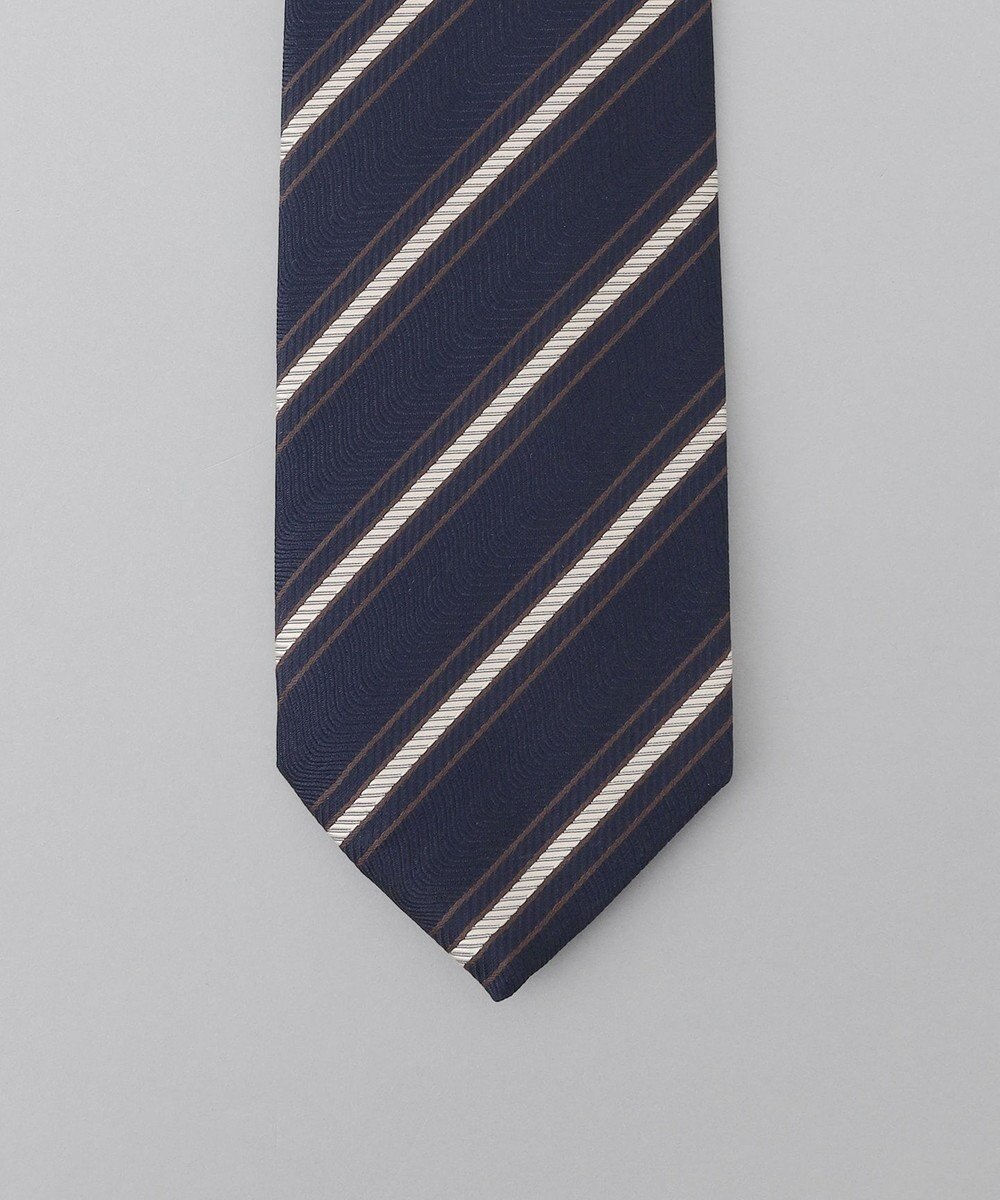 GOTAIRIKU GOTAIRIKU別注【日本製】シルク ネクタイ_ストライプ 