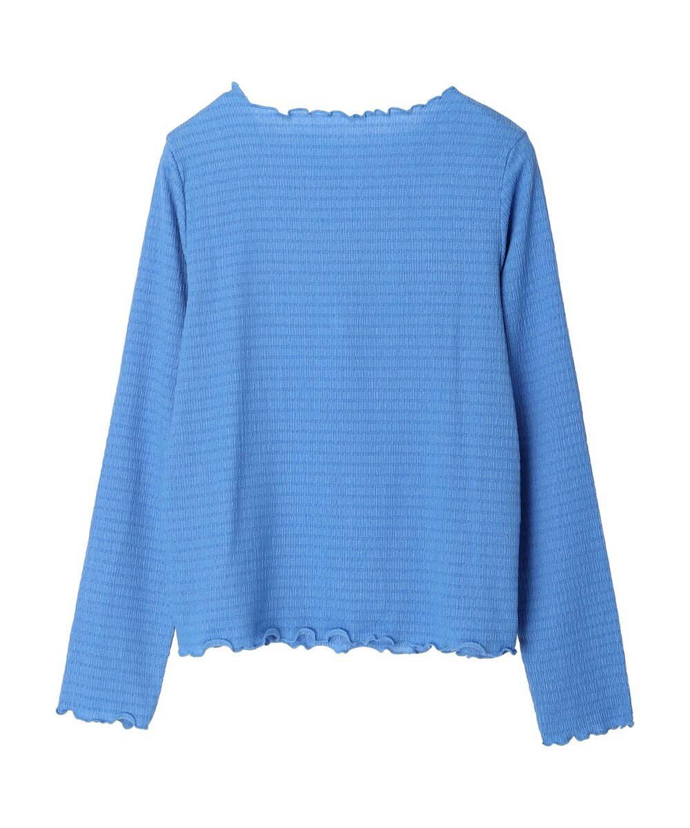 Green Parks ボートネックシャーリングカットプルオーバー 