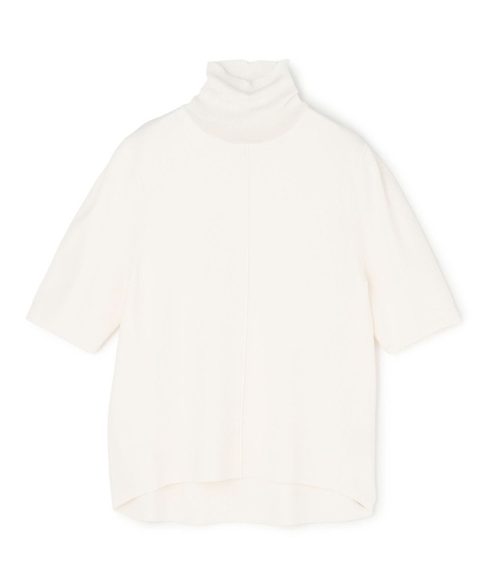 BEIGE， LAURA / ドライタッチ ストレッチショートスリーブニット 