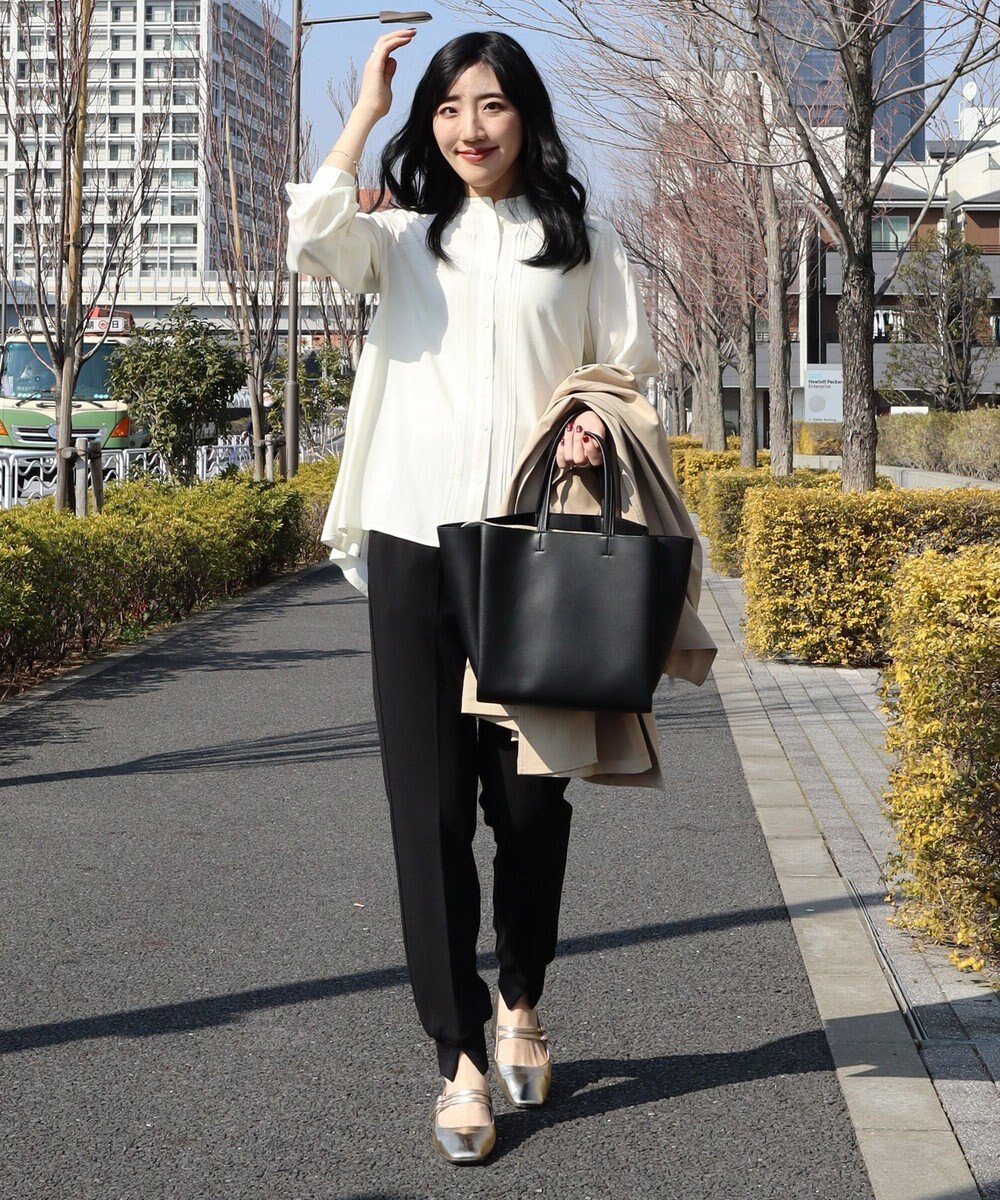 AMERICAN HOLIC サラックールタックブラウス 