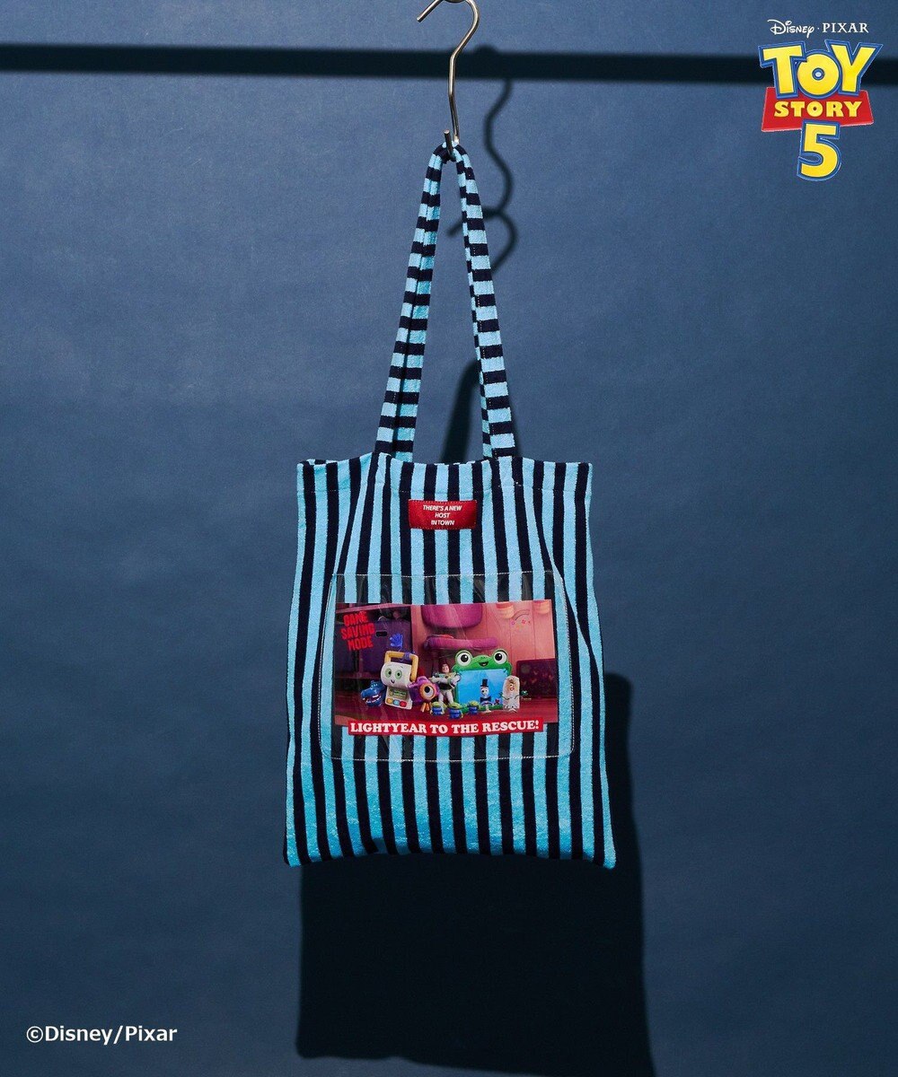 AMERICAN HOLIC 【TOY STORY 5】ストライプパイルトートBAG 
