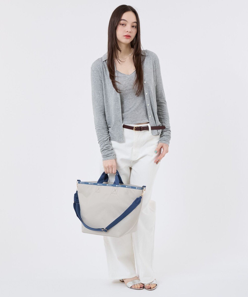 LeSportsac LG BOAT TOTE/サンドベージュ 