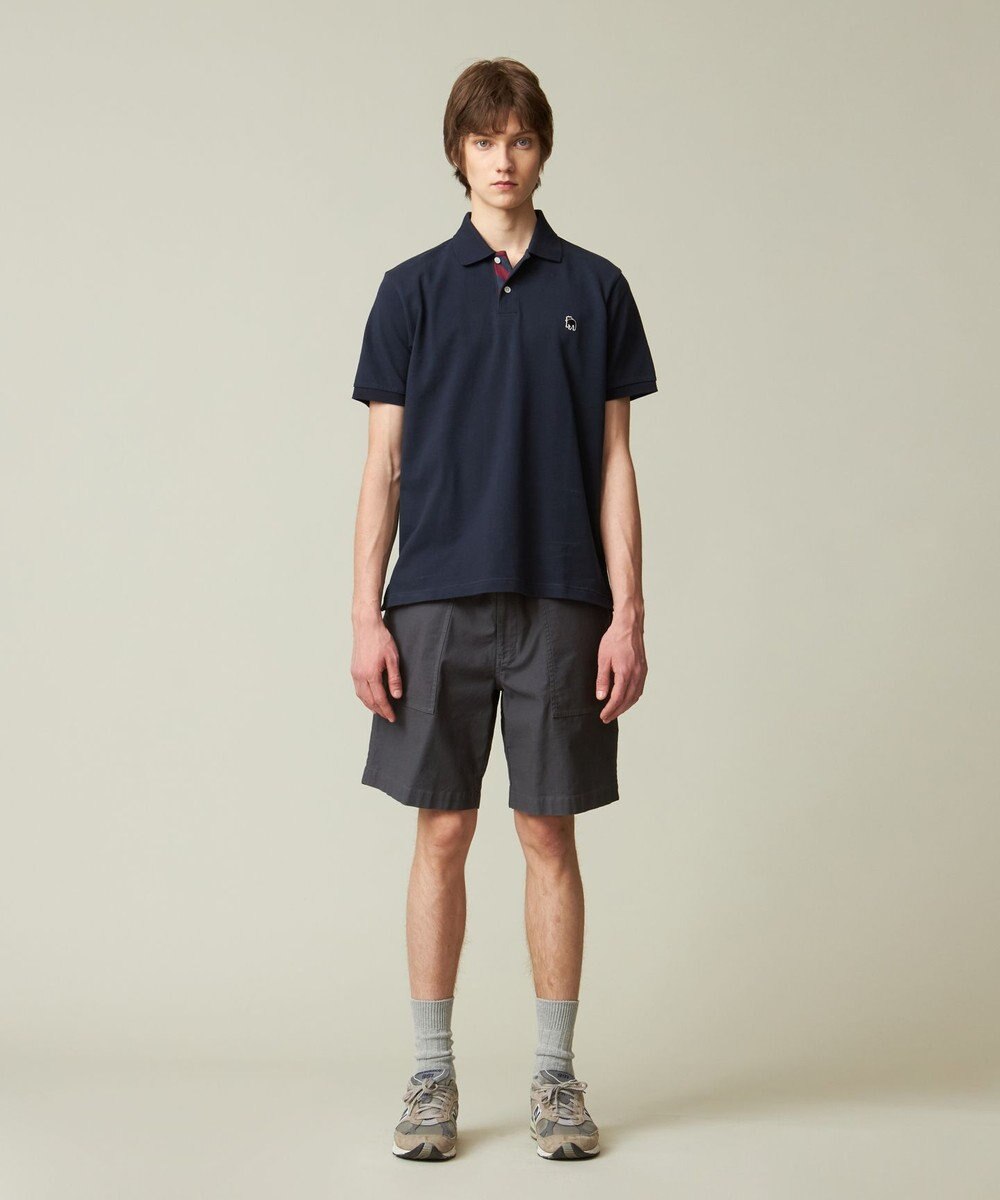 J.PRESS MEN 【大人気 / 10色展開】バックブル カノコレジメン ポロシャツ 