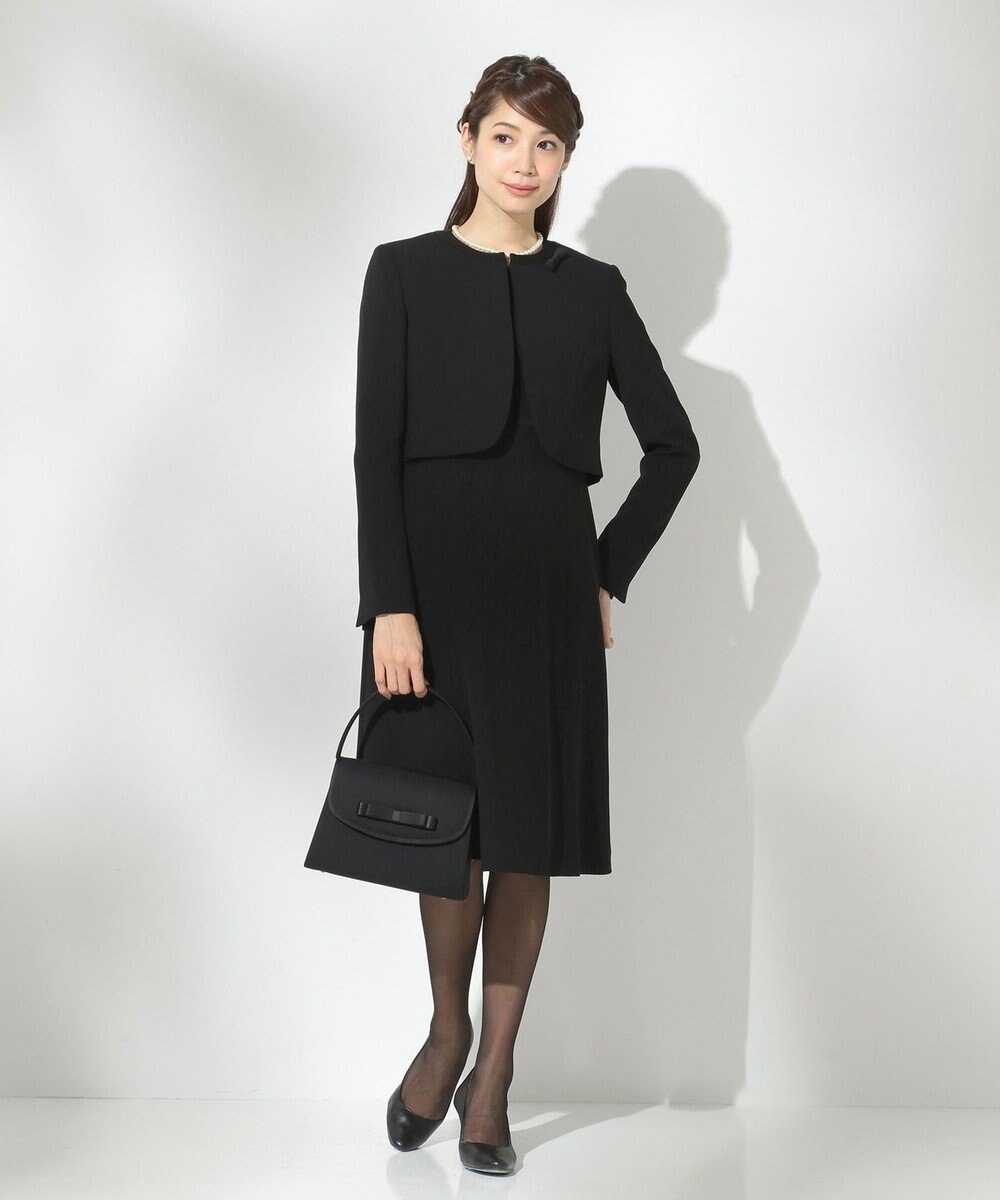 組曲 NOIR モランナ経二重 ジャケット+ワンピース 