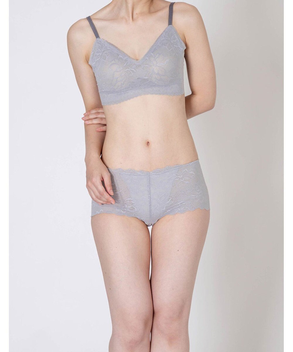 WACOAL ショーツ 【GOCOCi ゴコチ】 CGG297とペア 肌あたりのやさしいレース アウターにひびきにくい はきこみ丈あさめ レディース PGG197 /ワコール 