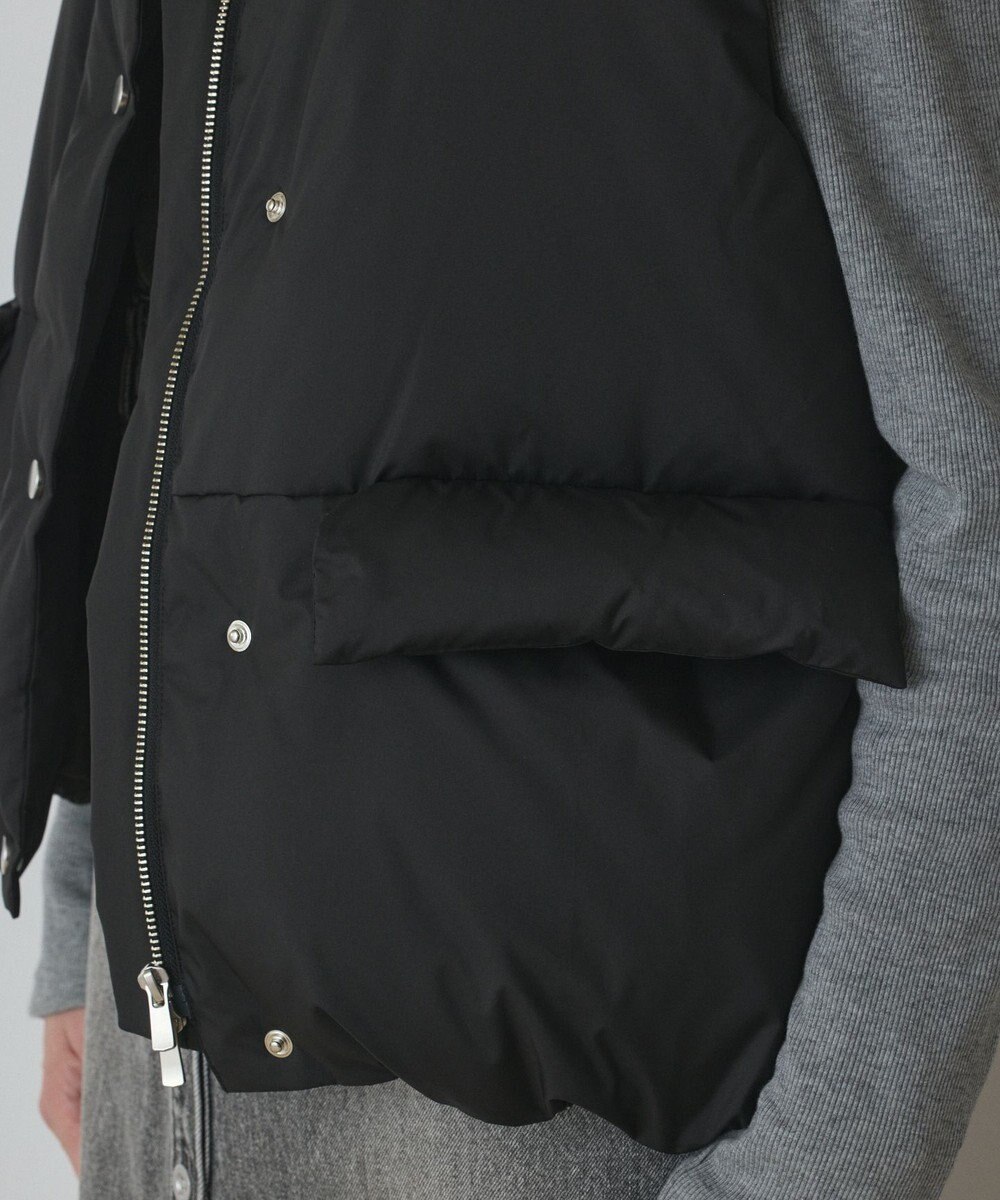 GRACE CONTINENTAL スタンドカラーダウンベスト 